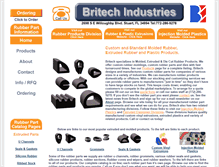 Tablet Screenshot of britechindustries.com